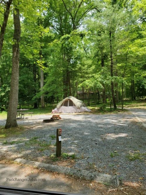 Cades Cove Campground Great Smoky Mountains Park Ranger John