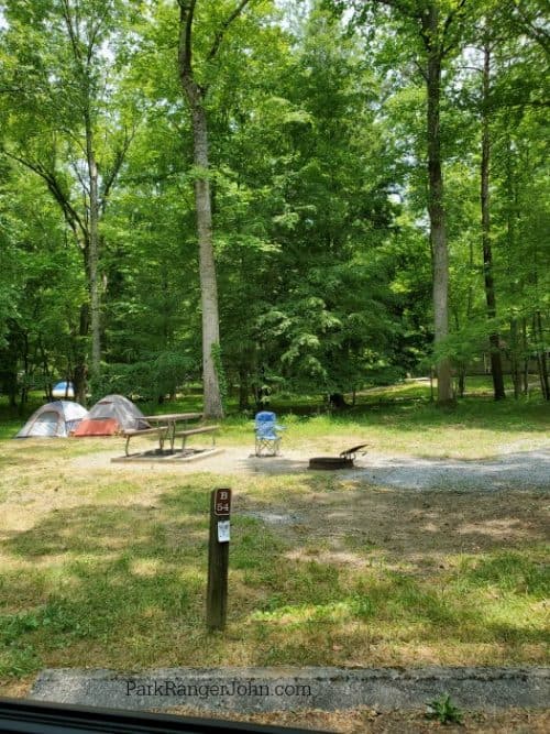 Cades Cove Campground Great Smoky Mountains Park Ranger John