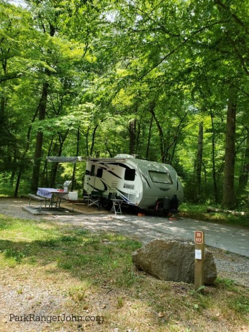 Cades Cove Campground Great Smoky Mountains Park Ranger John
