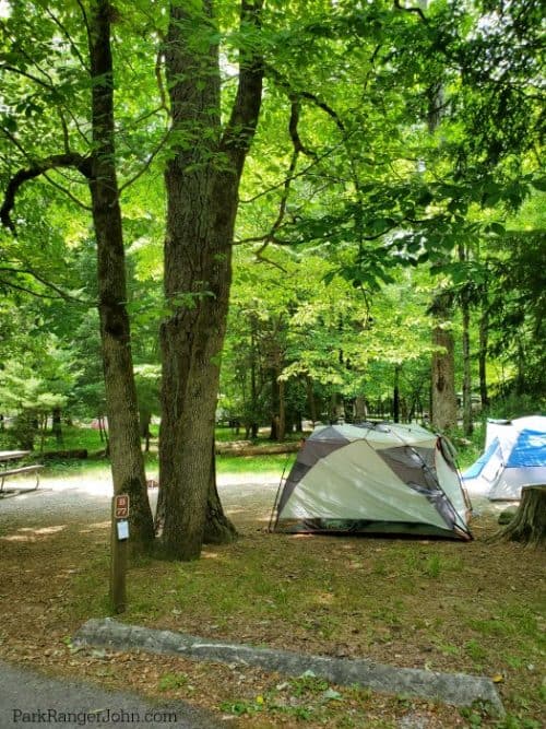 Cades Cove Campground Great Smoky Mountains Park Ranger John