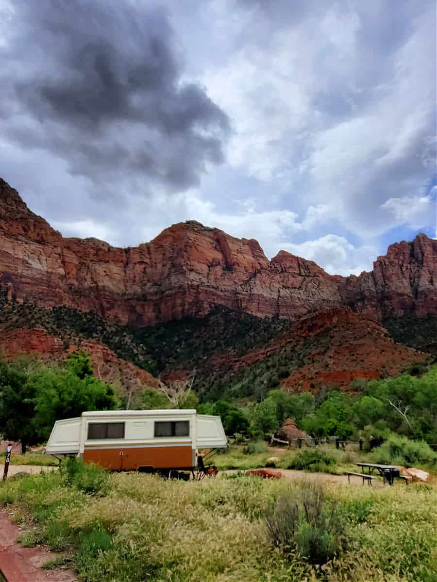 Campsite #78 South Campground Zion National Park