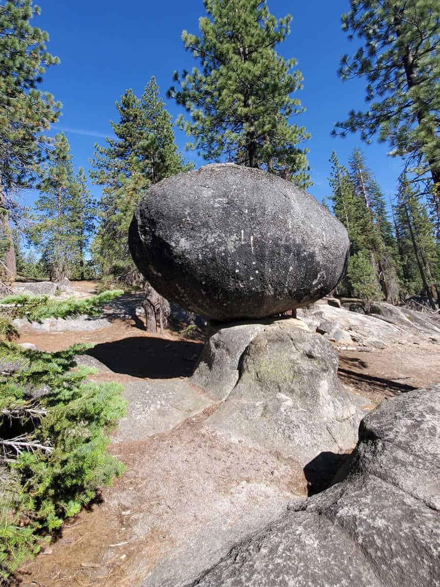 Globe Rock along the Sierra Vista Scenic Byway Bass Lake California