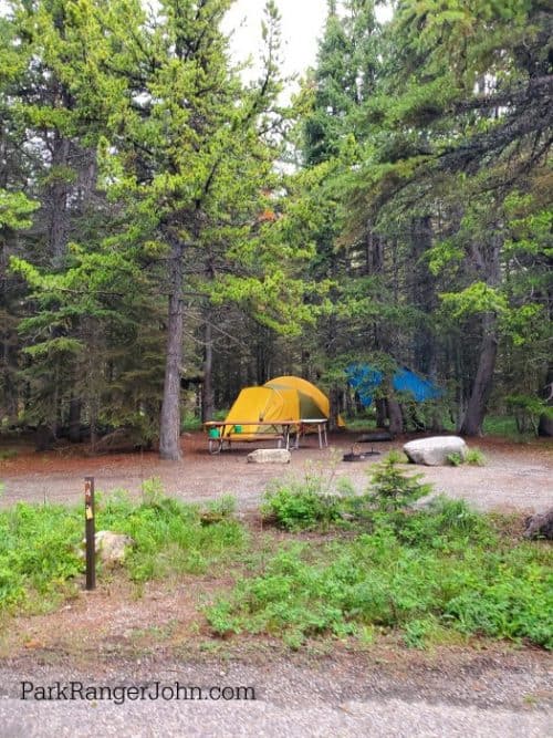 Many Glacier Campground Glacier National Park Park Ranger John