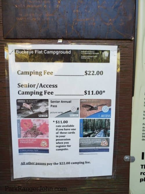 Buckeye Flat Campground Sequoia National Park Park Ranger John