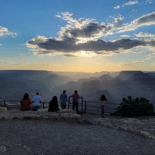 Sunset at Grand Canyon National PArk