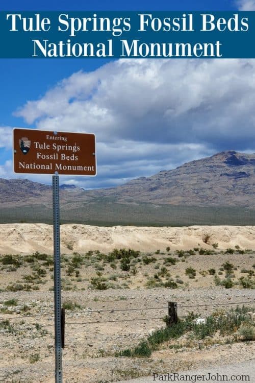 Tule Springs Fossil Beds National Monument Nevada Park Ranger John