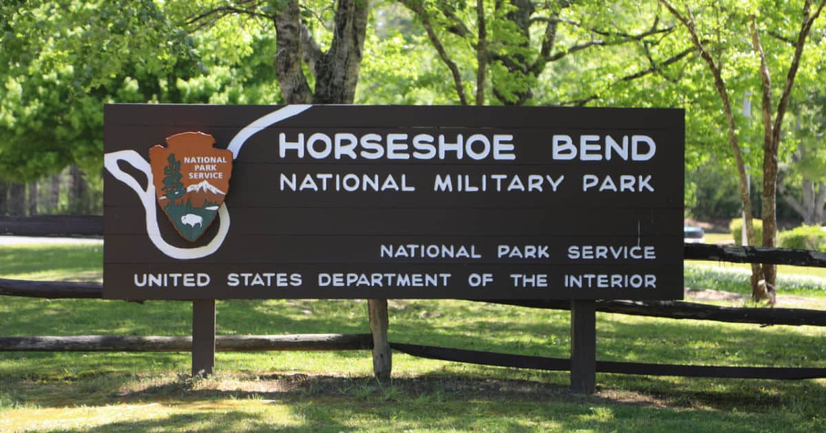 Horseshoe Bend National Military Park Alabama Park Ranger John