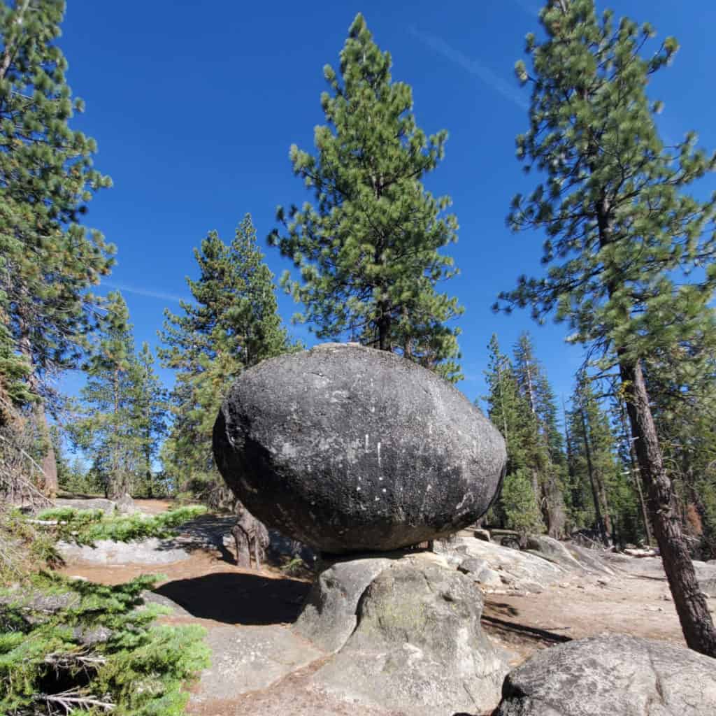 Globe rock on the Sierra Vista Scenic Byway