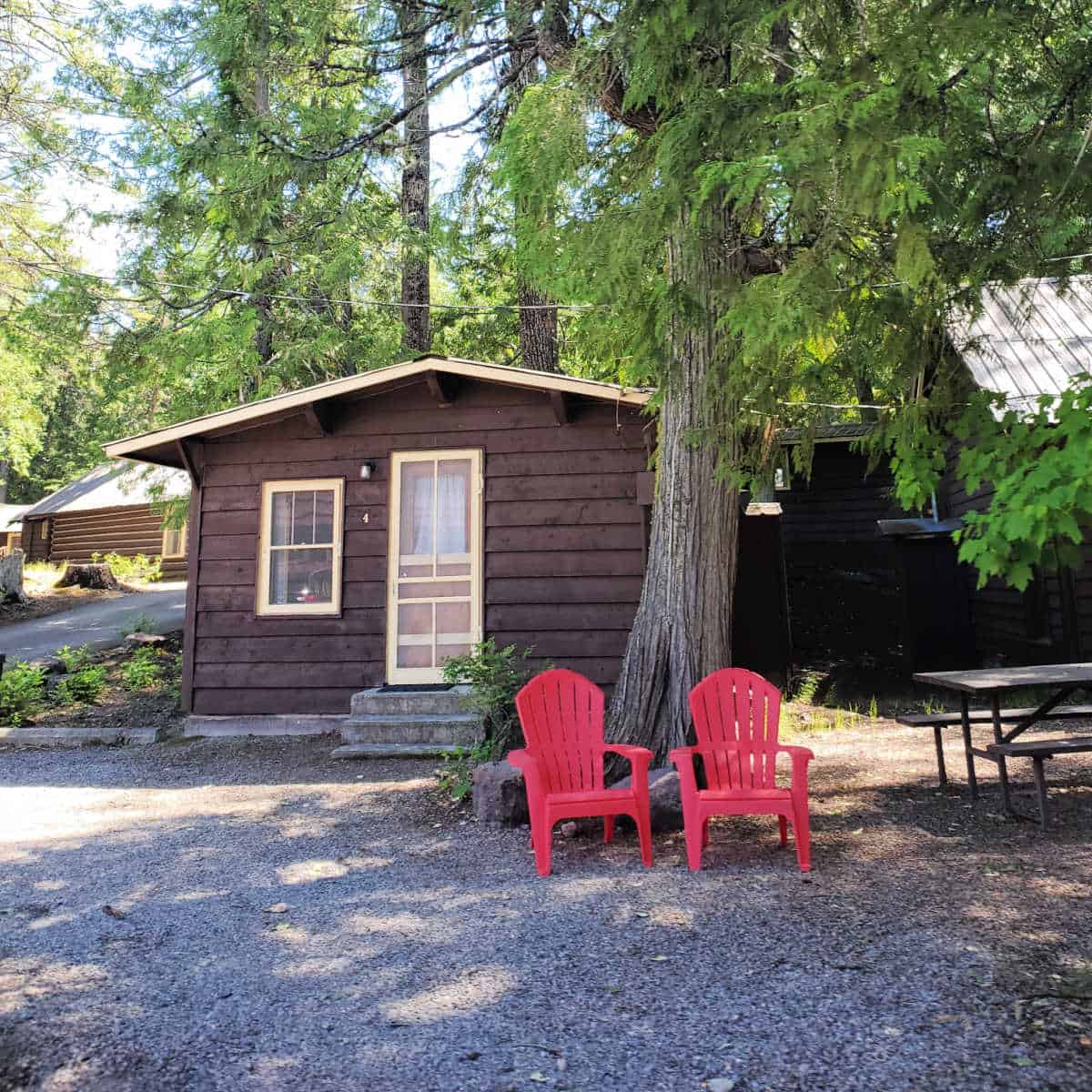 Cabin 4 Apgar Village Lodge Glacier National Park