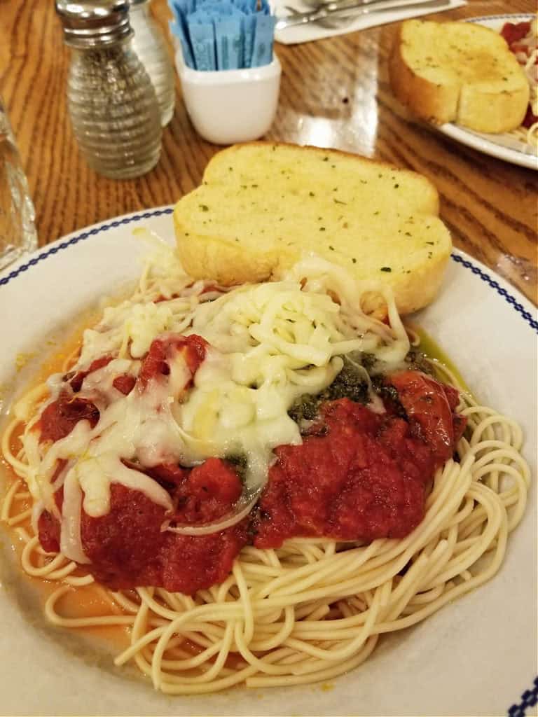 Santa Fe Spaghetti at Bright Angel Lodge