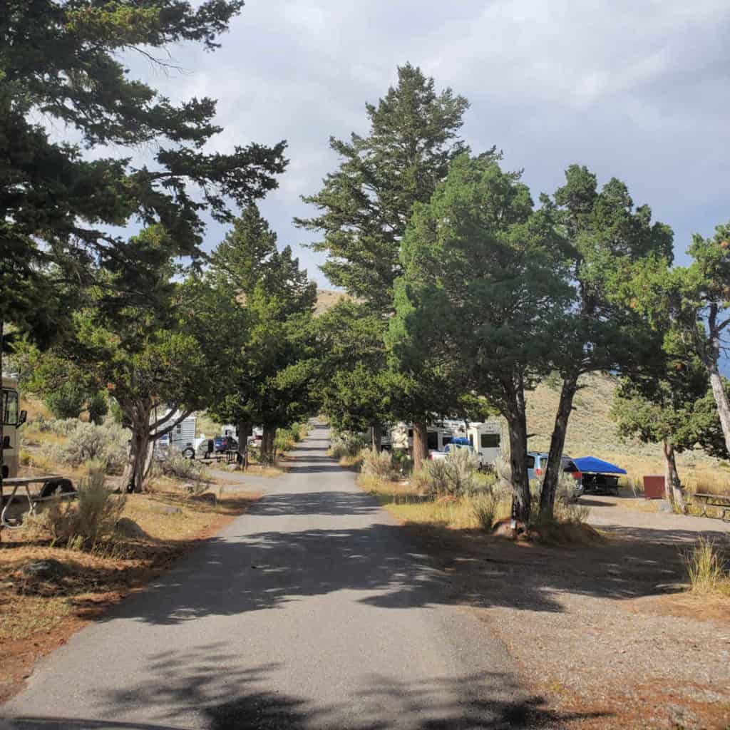 Mammoth Campground Yellowstone National Park