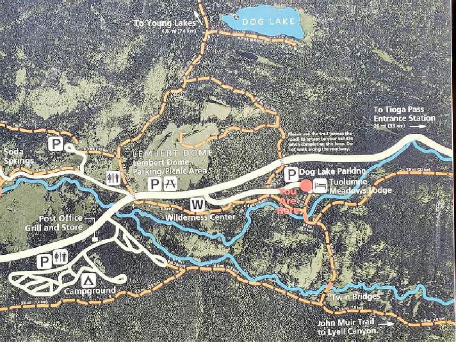 Tuolumne Meadows Lodge on Tioga Rd