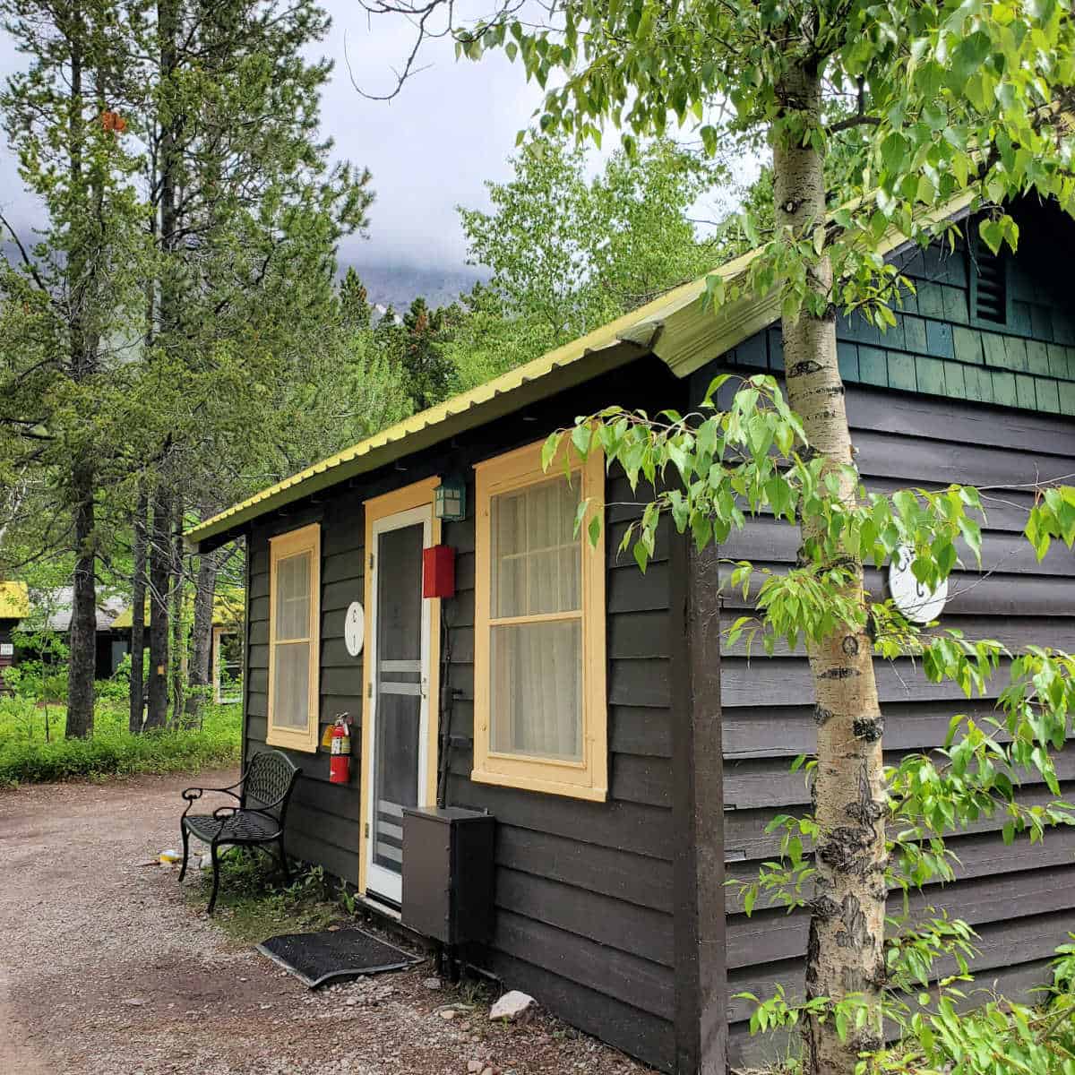 Cabin at Swiftcurrent Motor Inn and Cabins in Glacier National Park