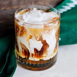 Iced Irish Coffee Cocktail