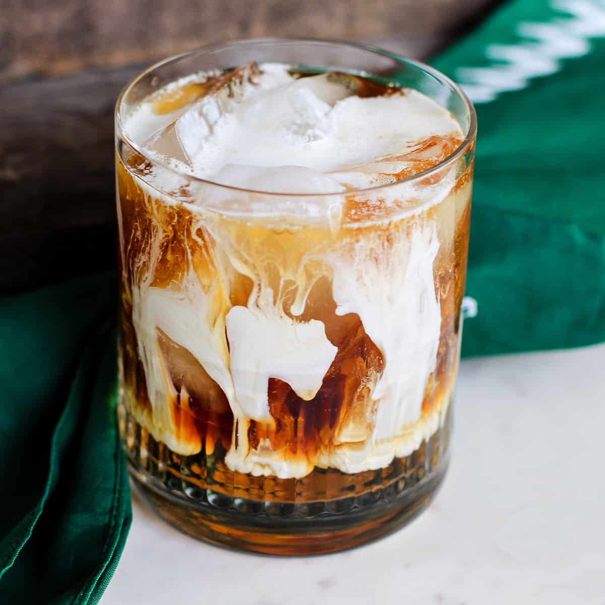 Iced Irish Coffee Cocktail