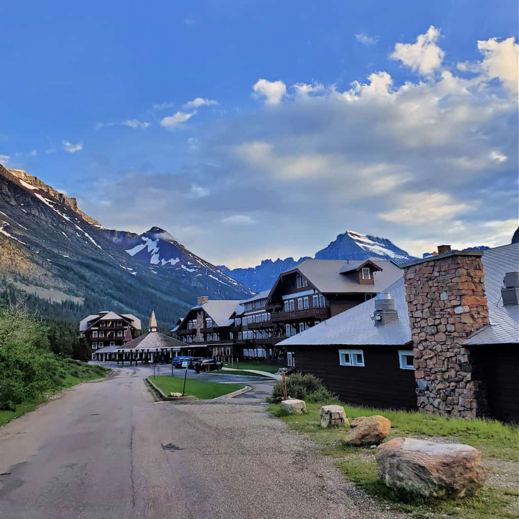 Many Glacier Hotel in Glacier National Park