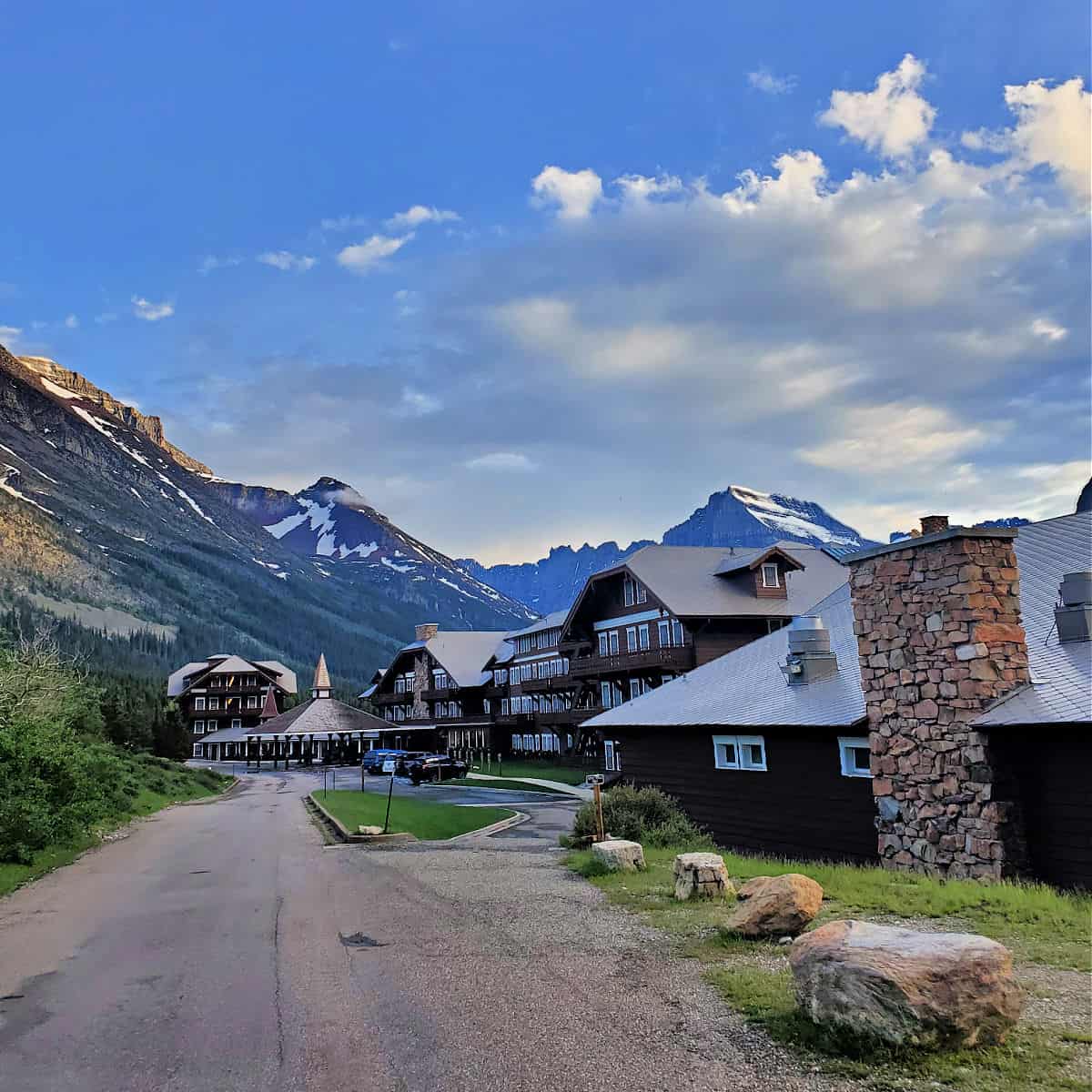 Many Glacier Hotel in Glacier National Park