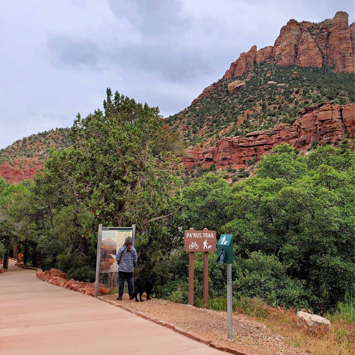 The Pa'Rus Trail in Zion National Park