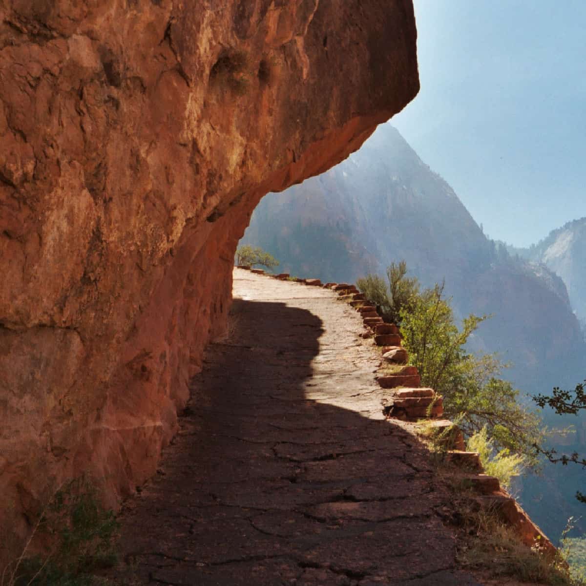 Epic views Hiking Angels Landing Trail in Zion National Park
