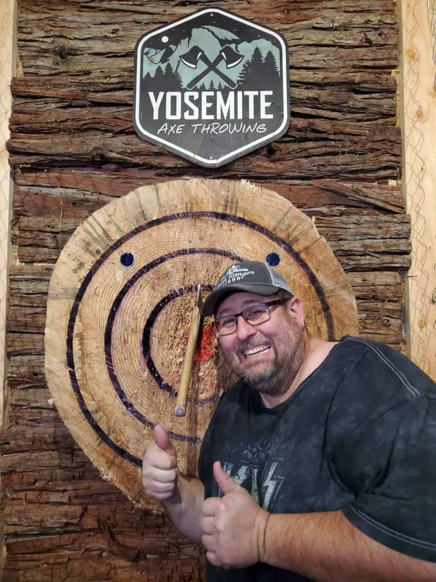 Yosemite Axe Throwing Oakhurst California