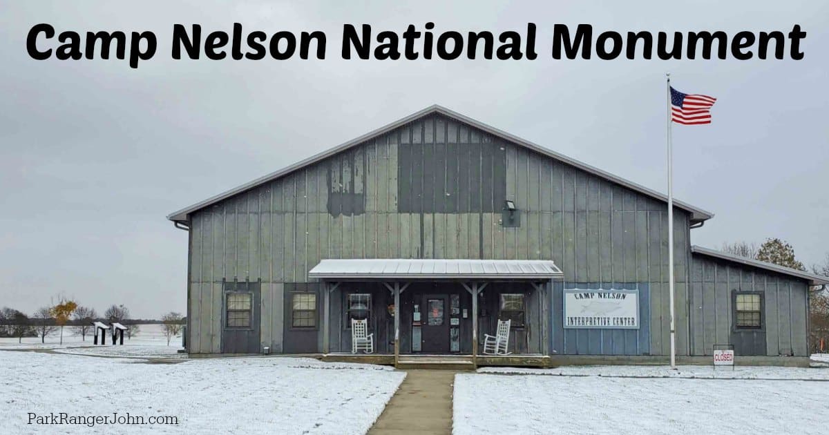 Camp Nelson National Monument Park Ranger John