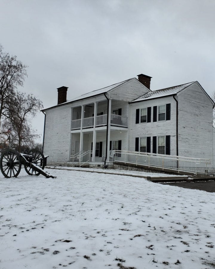 Oliver Perry White House at Camp Nelson National Monument in Kentucky