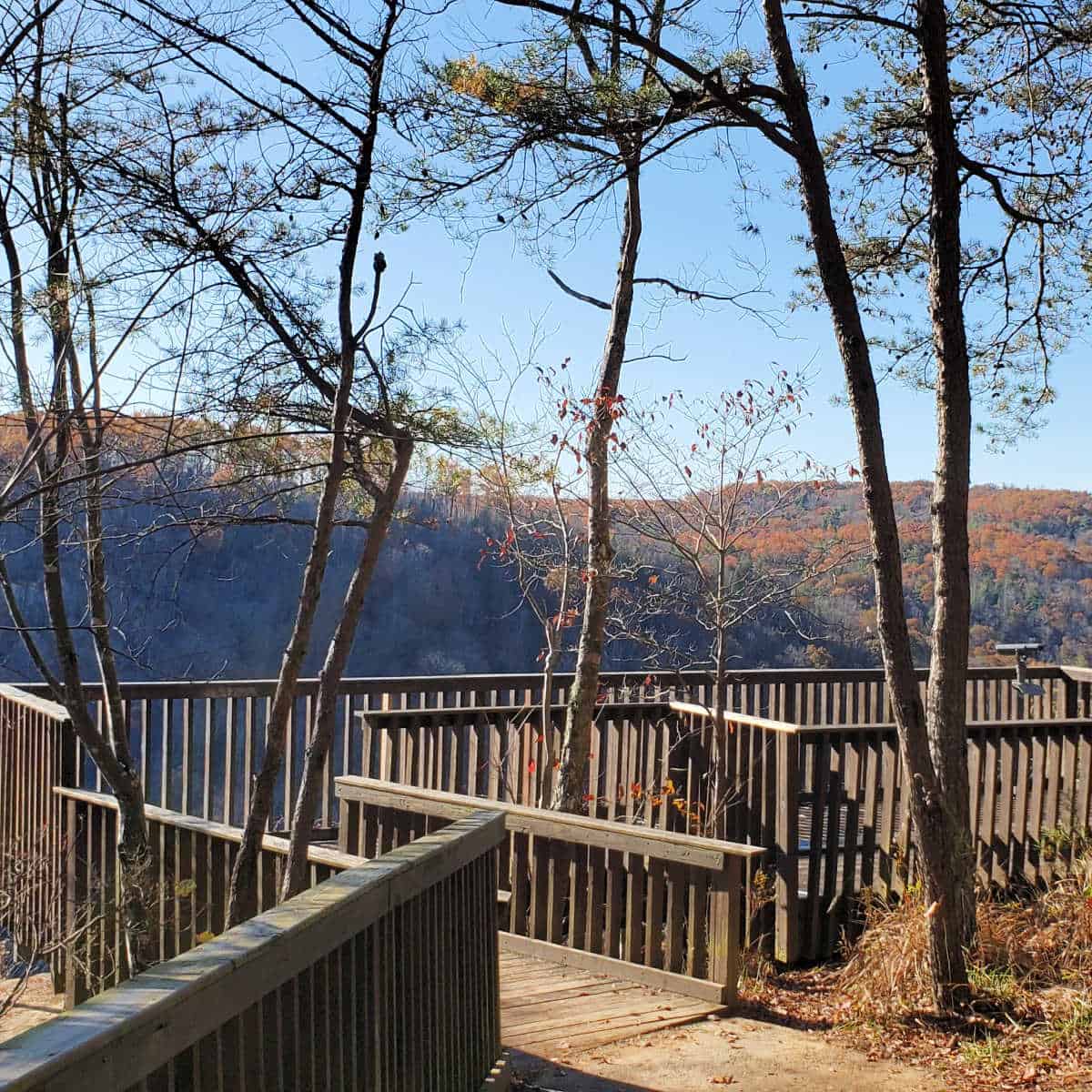 Overlook at Big South Fork National River and Recreation Area