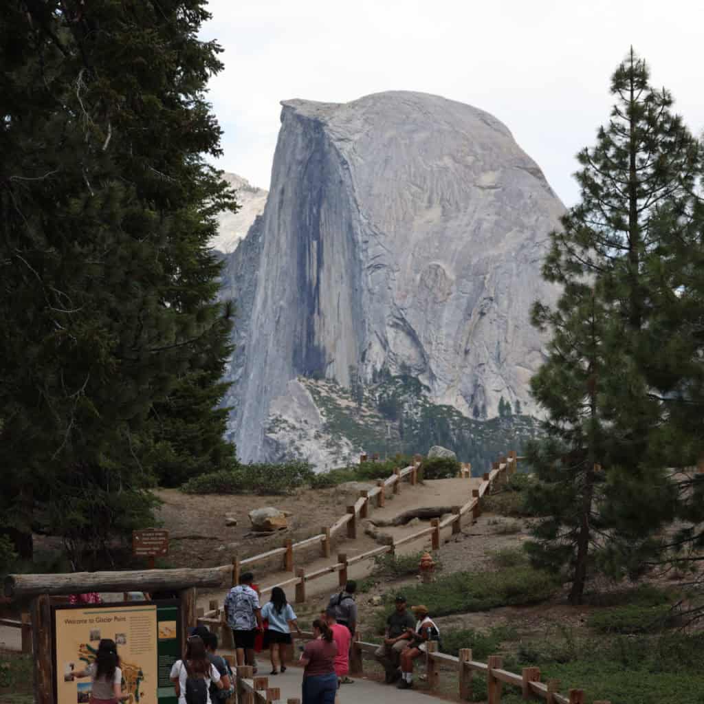 Glacier Point at Yosemite National Park