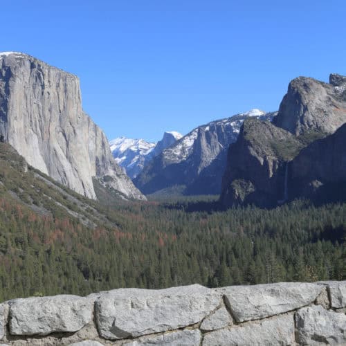 Tunnel View at Yosemite National Park