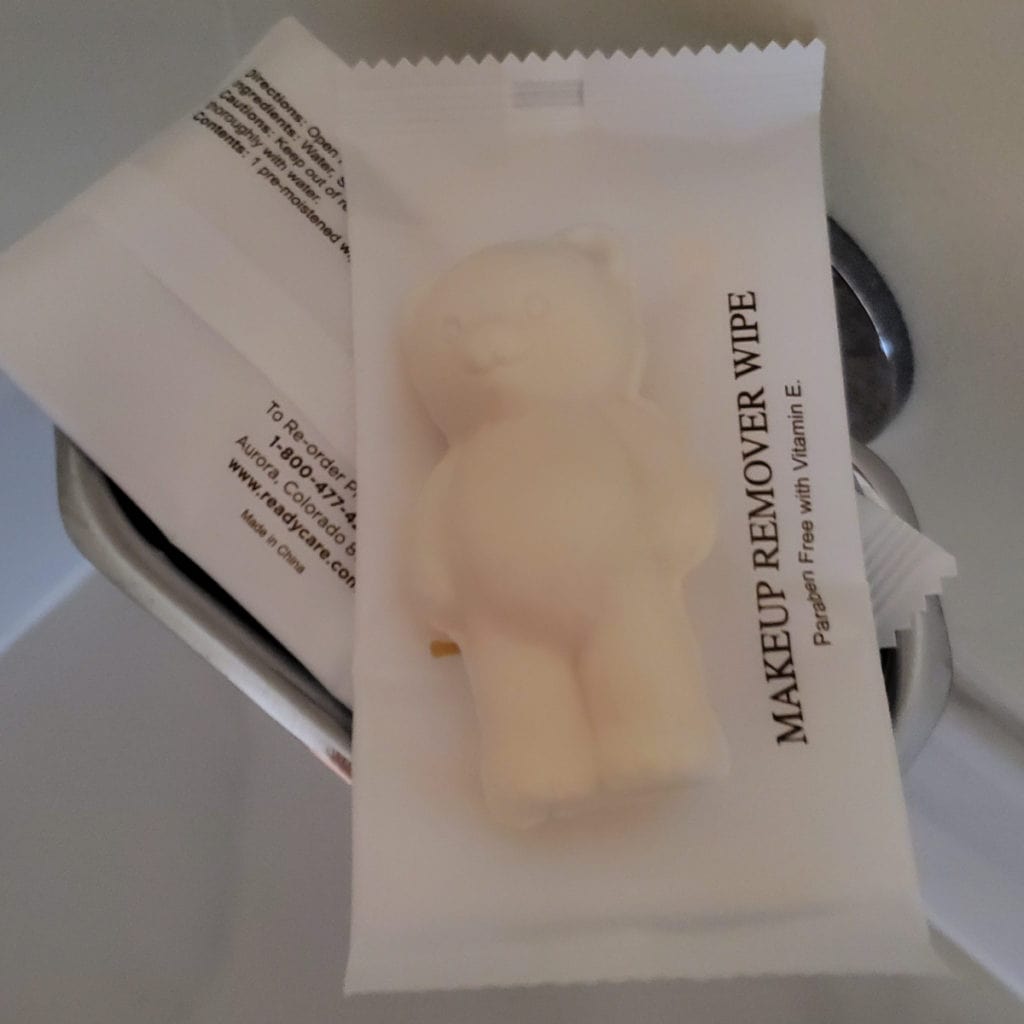 Bear soap in rooms at Yellowstone National Park Lodges