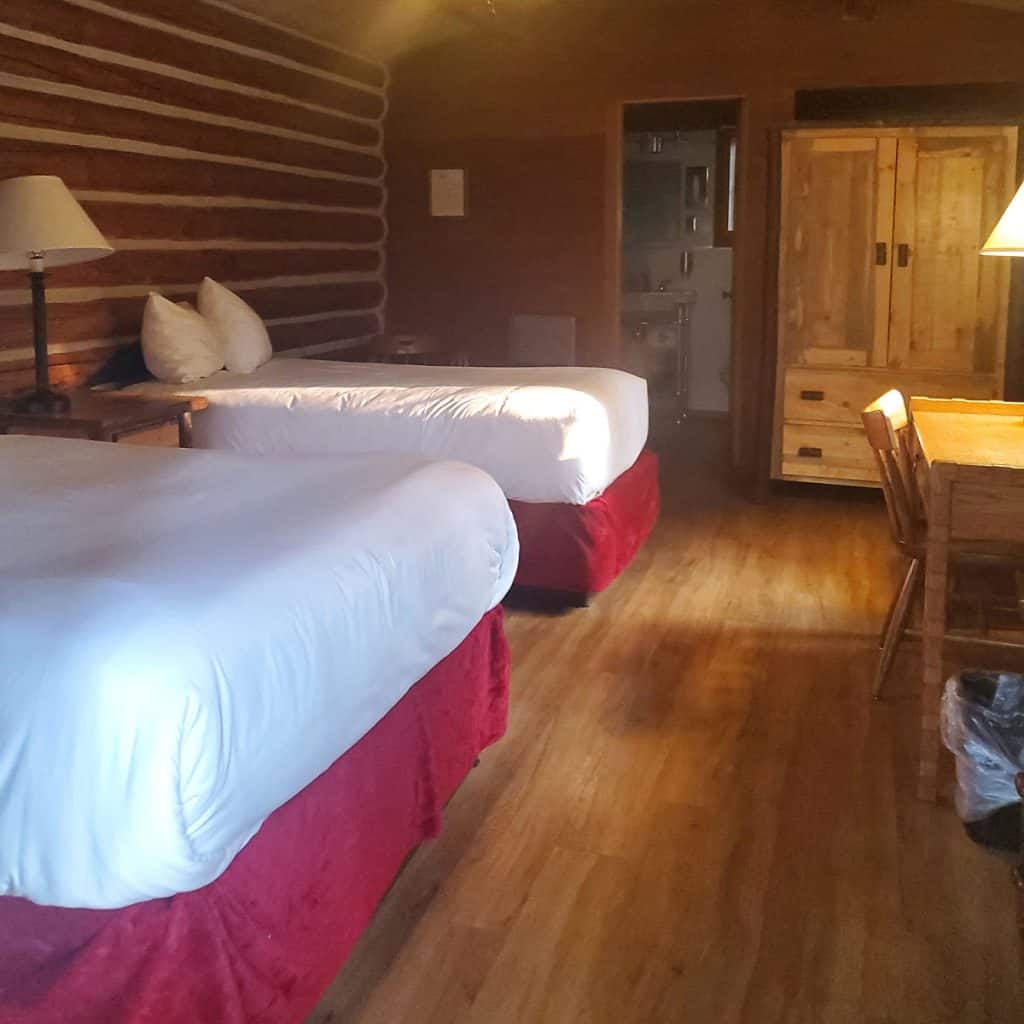 Beds in Cabin 637 Colter Bay Cabins