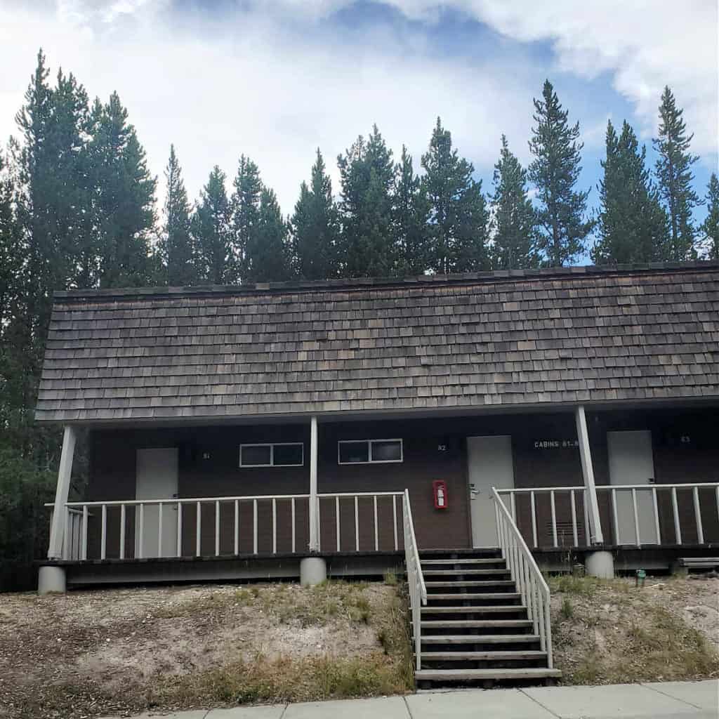 Canyon Lodge Cabins in Yellowstone