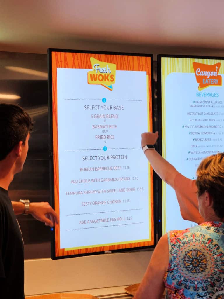 Fresh Woks Canyon Lodge Dining Yellowstone National Park