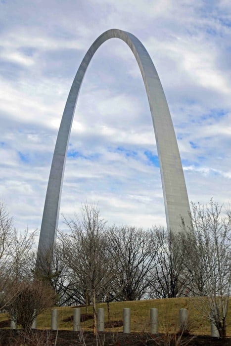 Gateway Arch National Park Missouri Double Sided Keychain