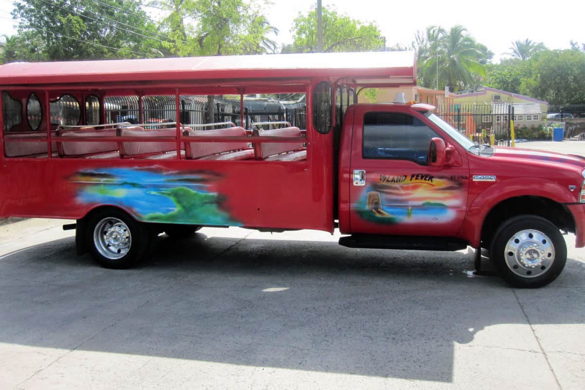 Island Taxi at Cruz Bay