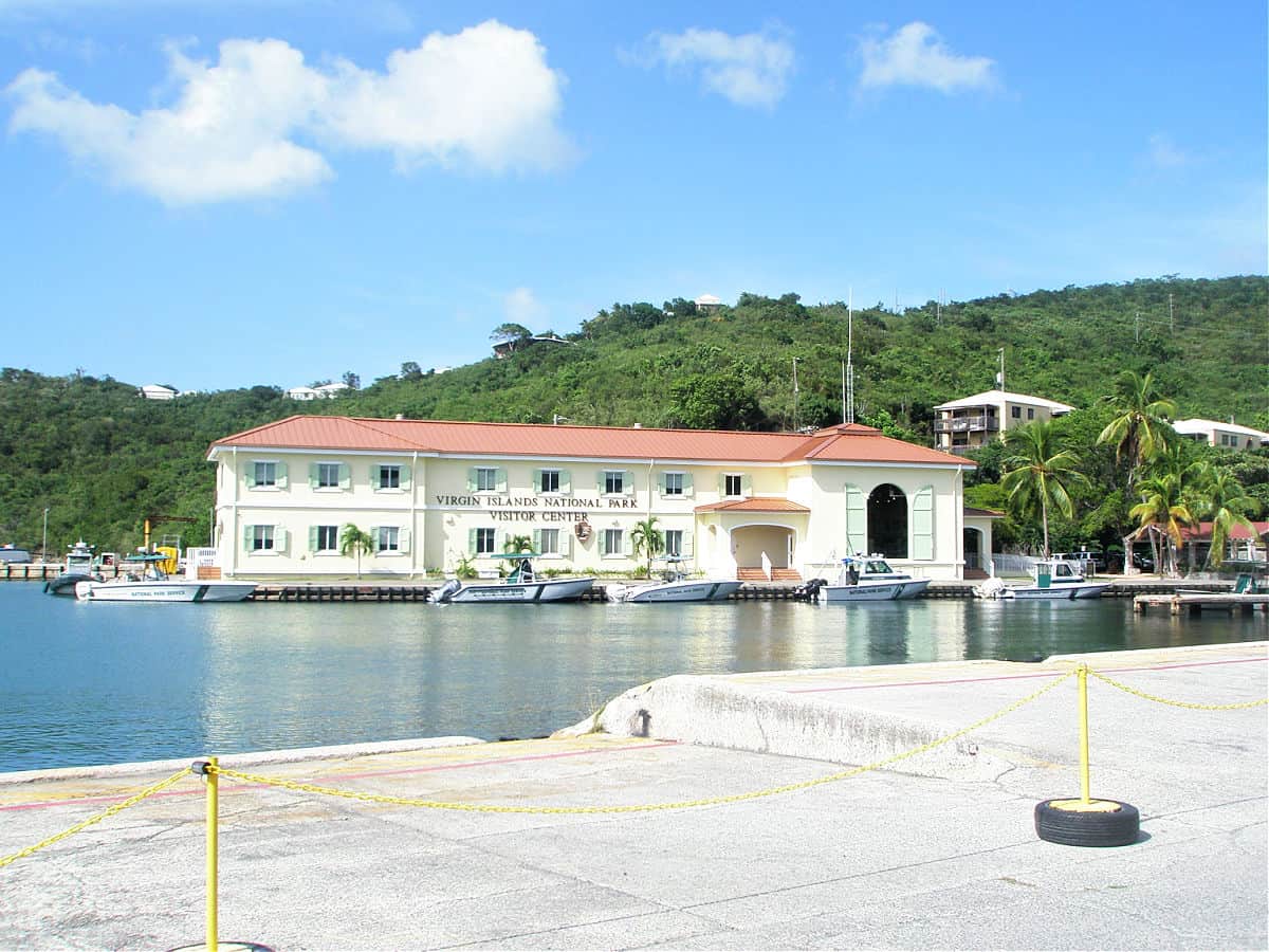 Virgin Islands National Park Visitor Center at Cruz Bay