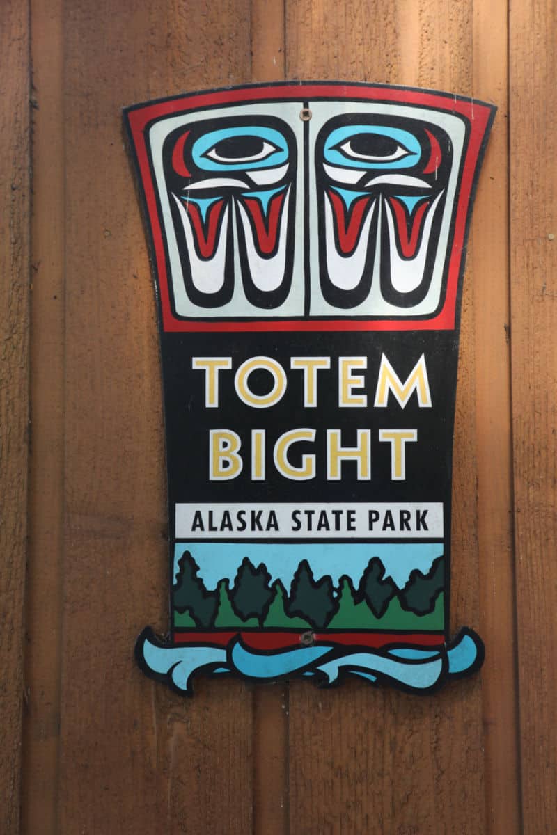 Totem Bight State Park Sign