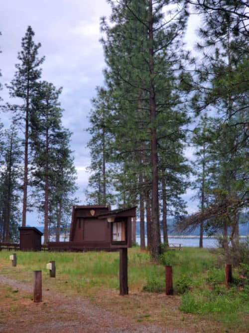 Kettle Falls Campground Lake Roosevelt National Recreation Area