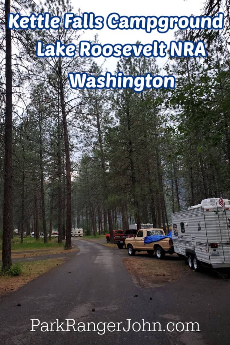 Kettle Falls Campground Lake Roosevelt National Recreation Area