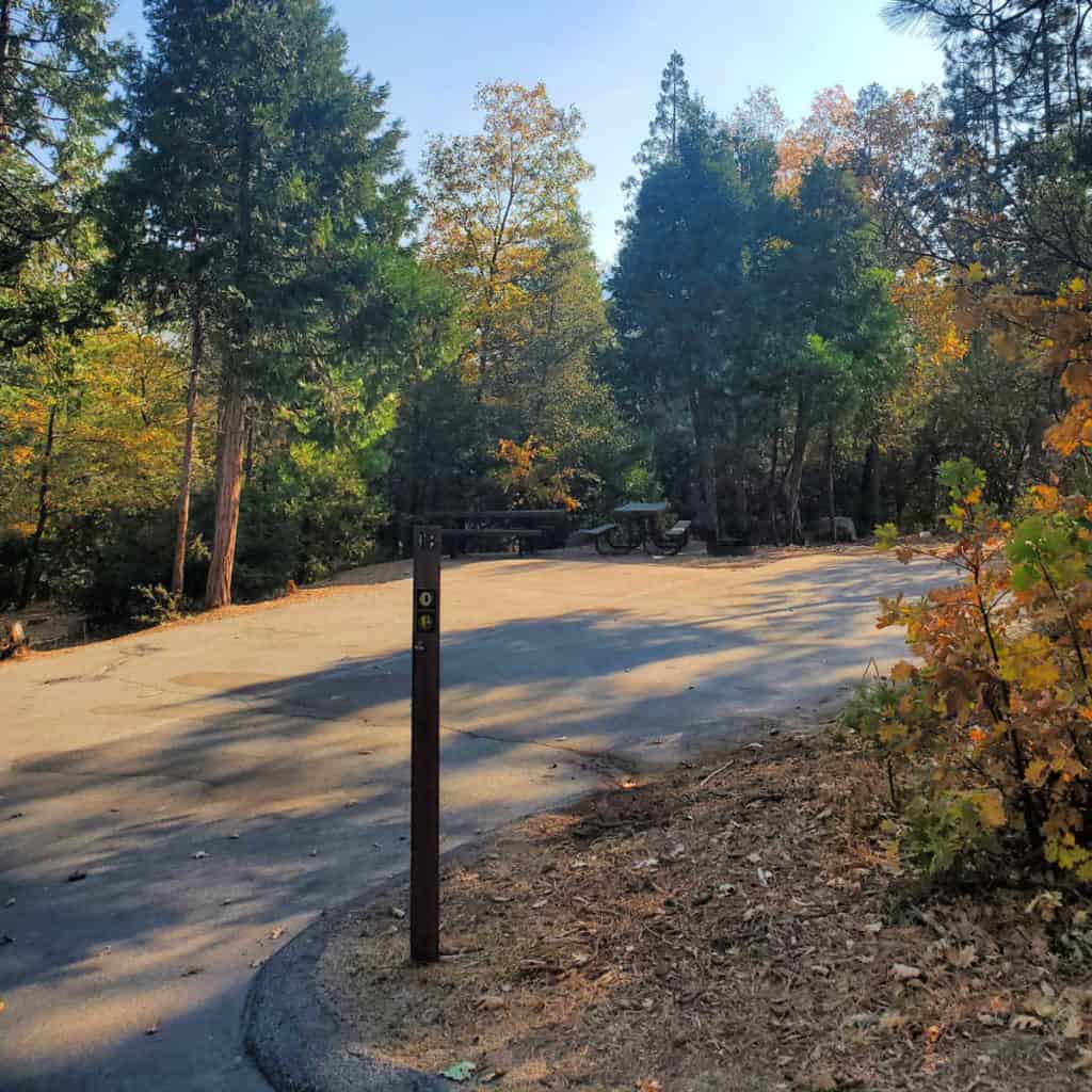 Campsite 18 Cedar Bluff Campground Bass Lake