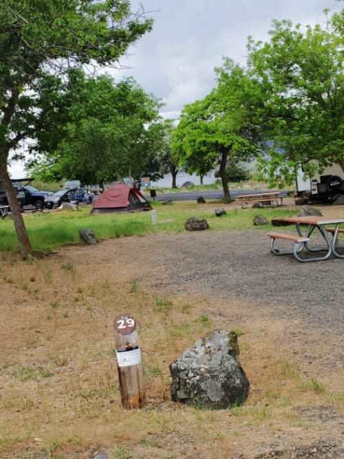 Spring Canyon Campground Lake Roosevelt National Recreation Area