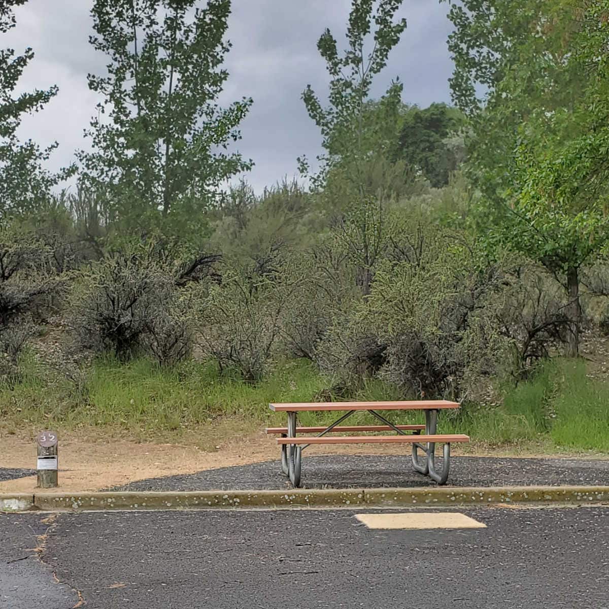 Campsite 32 Spring Canyon Campground Lake Roosevelt National Recreation Area Washington