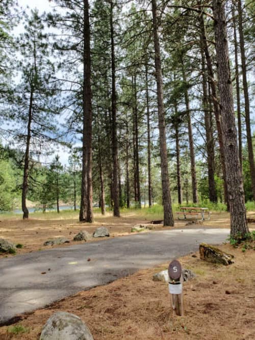 Kettle River Campground Lake Roosevelt National Recreation Area