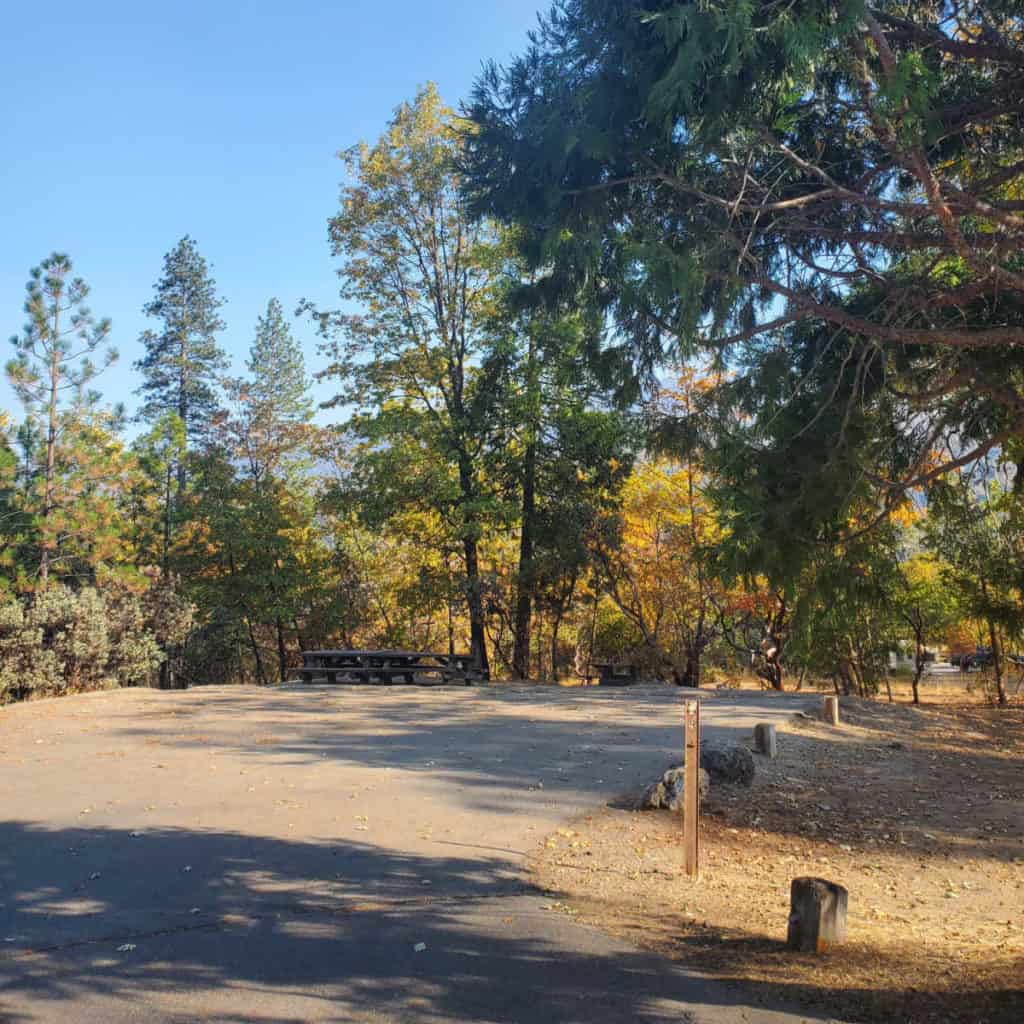 Campsite 9 Cedar Bluff Campground Bass Lake