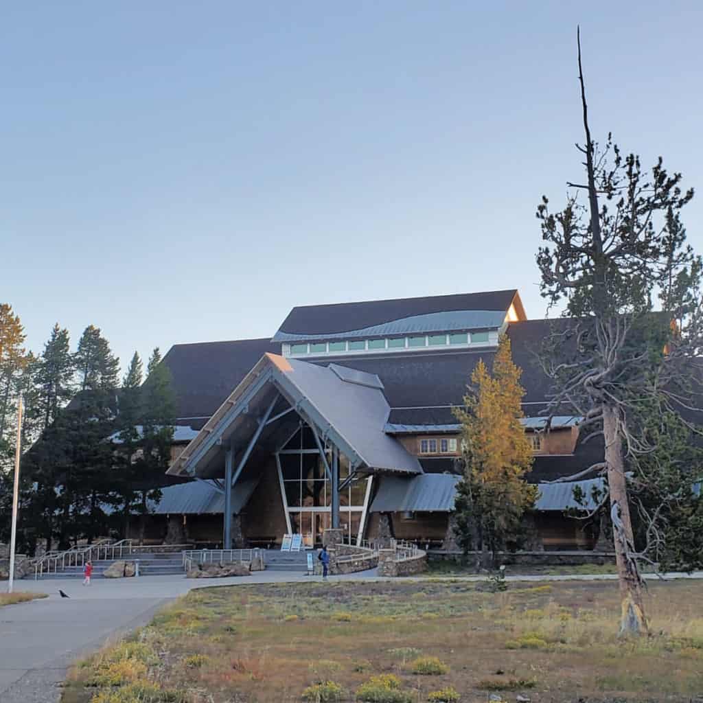 Old Faithful Visitor Education Center Upper Geyser Basin Yellowstone National Park