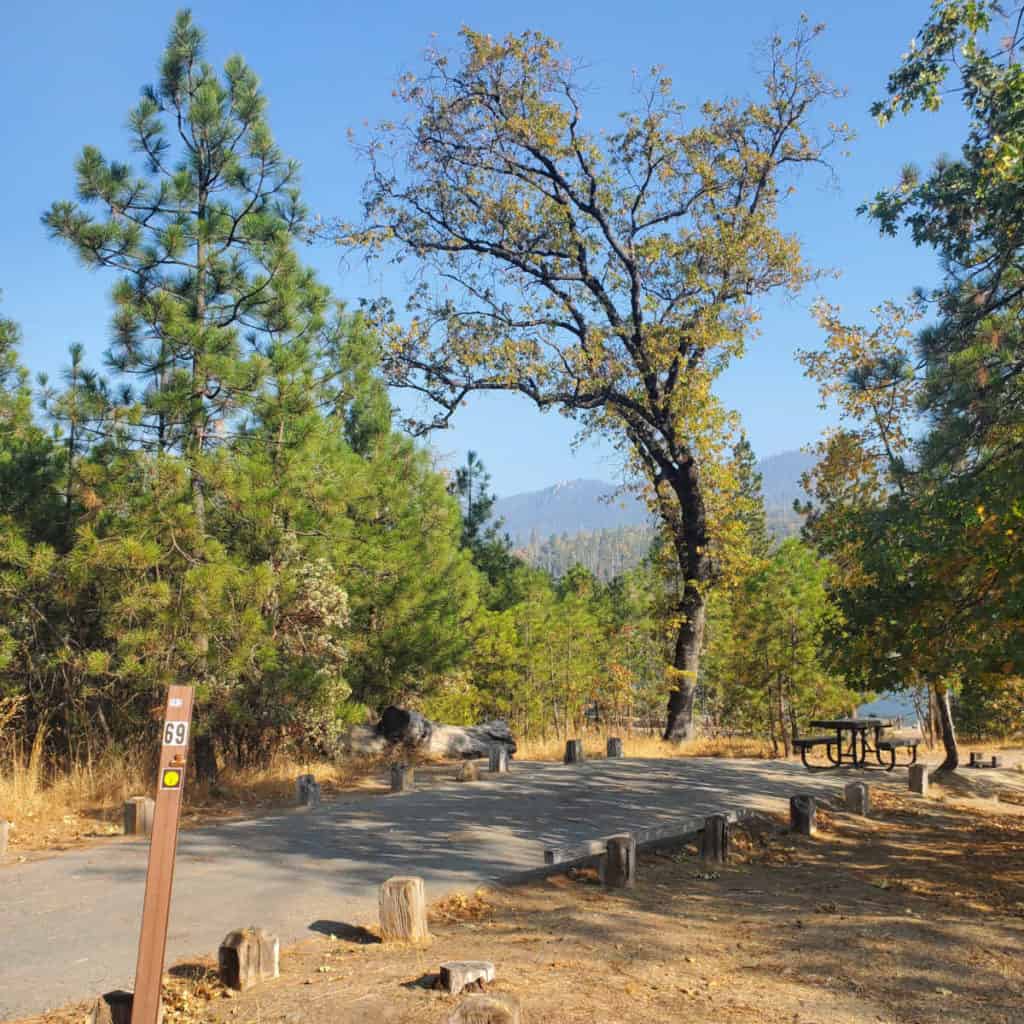 Campsite 69 Lupine Campground Bass Lake