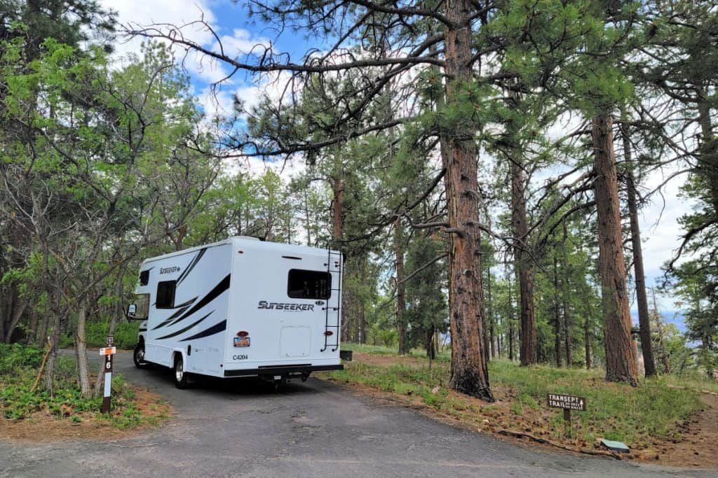 Campsite 16 North Rim Campground