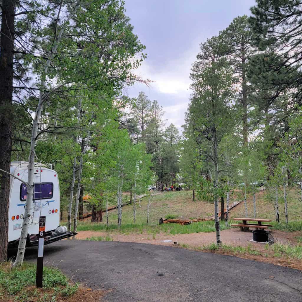 Campsite 6 North Rim Campground