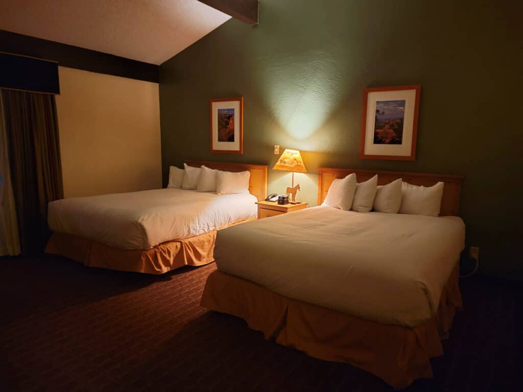 Bedroom at Maswik Lodge
