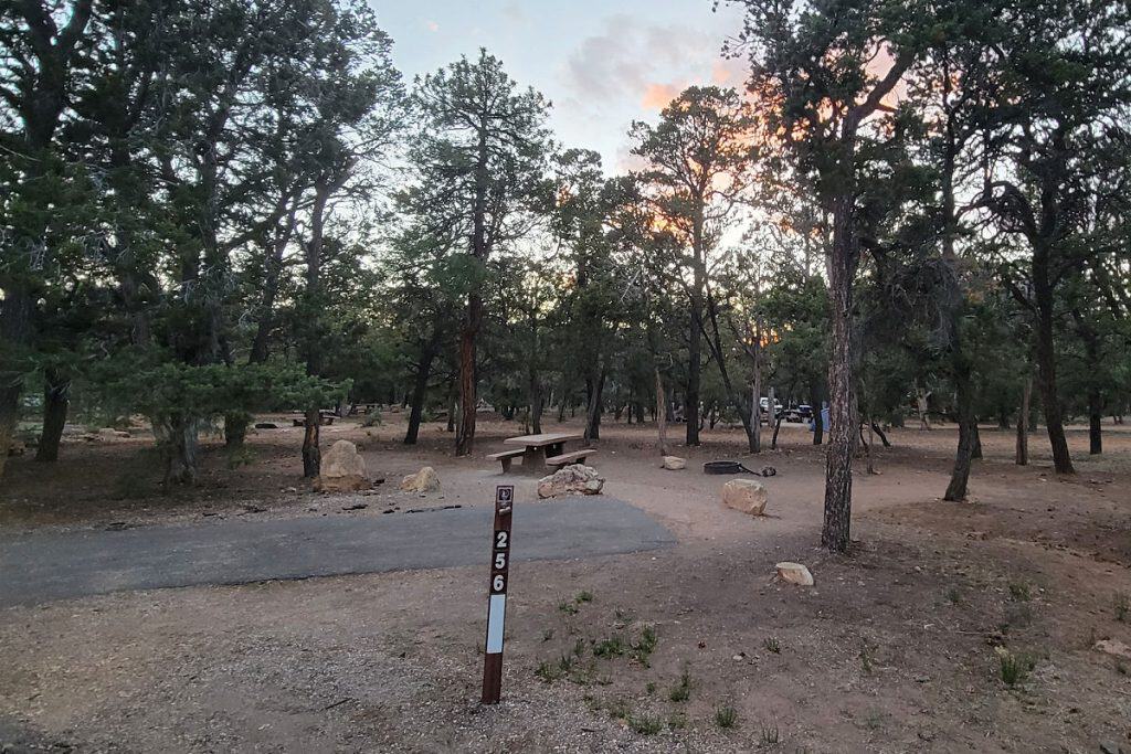 Campsite 256 Mather Campground Grand Canyon National Park